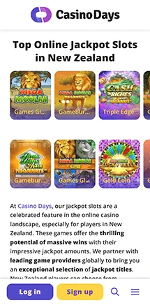 casino days jackpot games